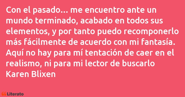 Frases de Karen Blixen