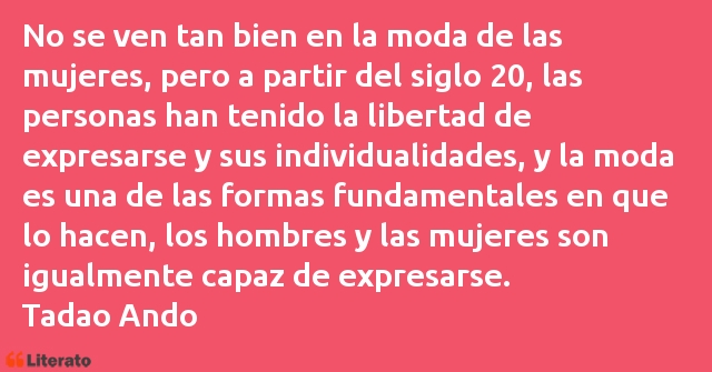 Frases de Tadao Ando