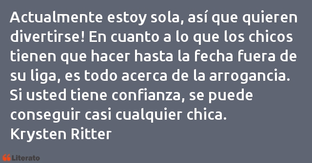 Frases de Krysten Ritter