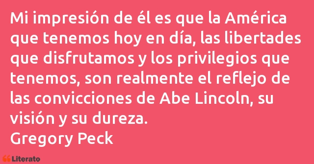 Frases de Gregory Peck