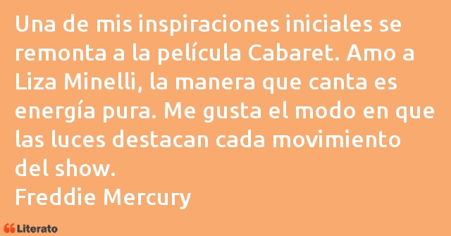 Frases de Freddie Mercury