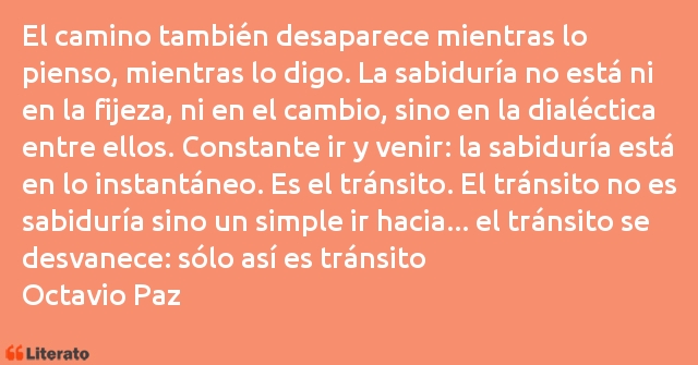 Frases de Octavio Paz