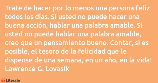 Frases de Lawrence G. Lovasik