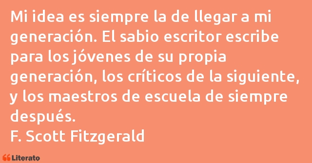 Frases de F. Scott Fitzgerald