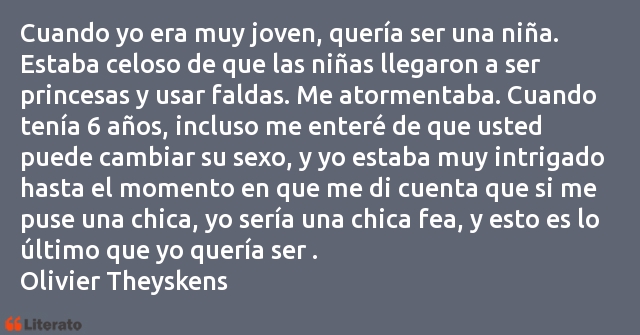 Frases de Olivier Theyskens