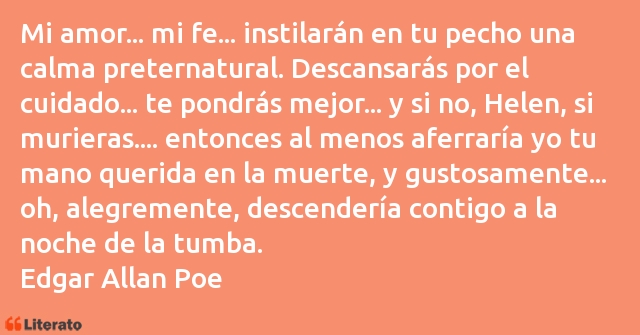 Frases de Edgar Allan Poe