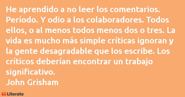 Frases de John Grisham