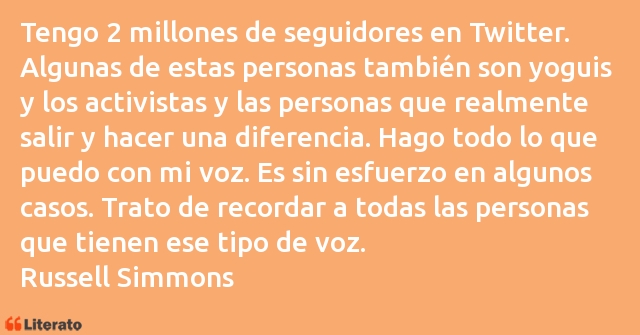 Frases de Russell Simmons