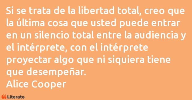 Frases de Alice Cooper