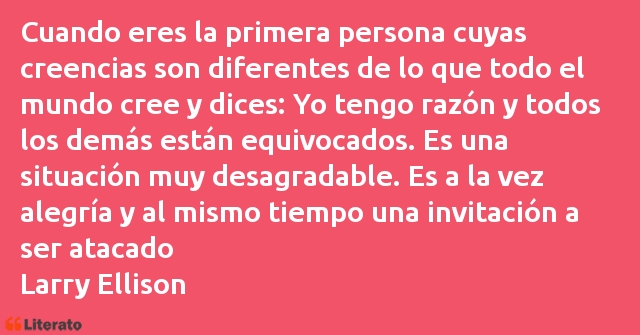 Frases de Larry Ellison