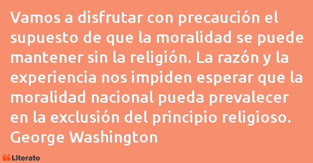 Frases de George Washington