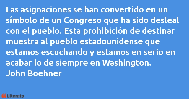 Frases de John Boehner