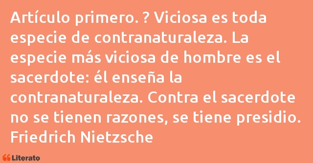 Frases de Friedrich Nietzsche