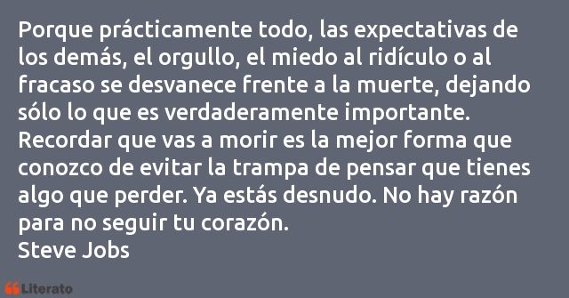 Frases de Steve Jobs