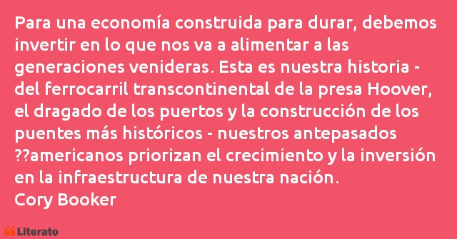 Frases de Cory Booker