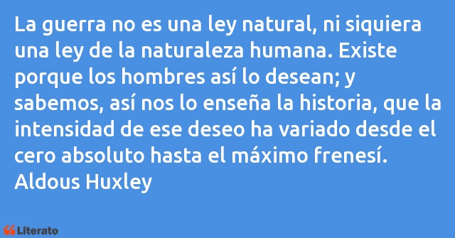 Frases de Aldous Huxley