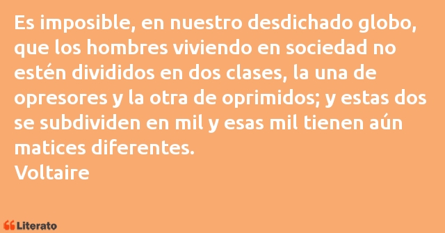 Frases de Voltaire