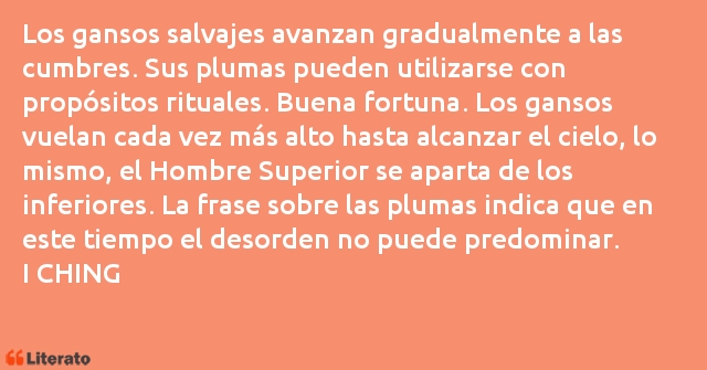 Frases de I CHING