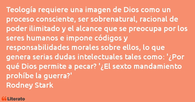 Frases de Rodney Stark