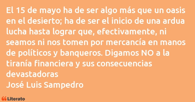 Frases de José Luis Sampedro