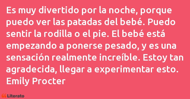 Frases de Emily Procter