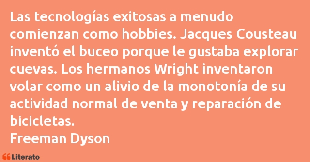 Frases de Freeman Dyson