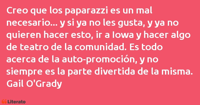 Frases de Gail O'Grady