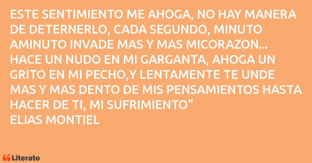 Frases de ELIAS MONTIEL