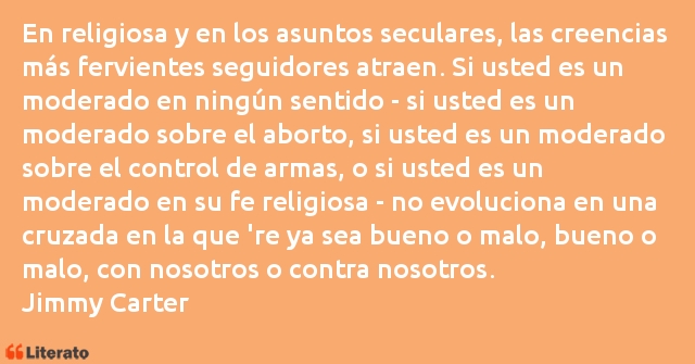 Frases de Jimmy Carter