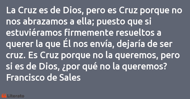 Frases de Francisco de Sales