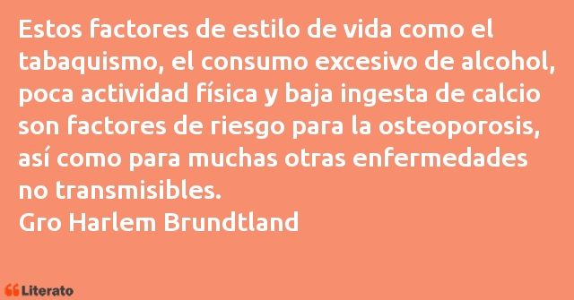 Frases de Gro Harlem Brundtland