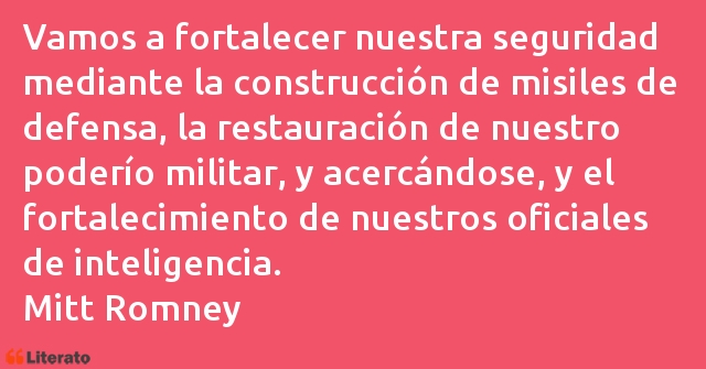 Frases de Mitt Romney