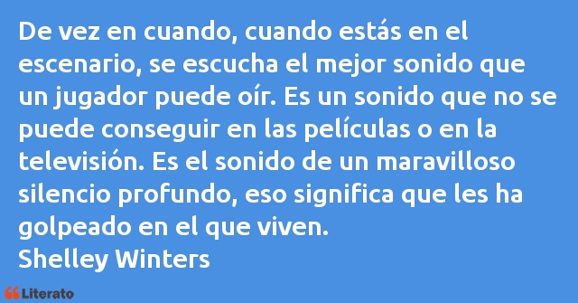 Frases de Shelley Winters