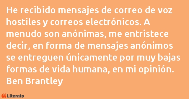 Frases de Ben Brantley