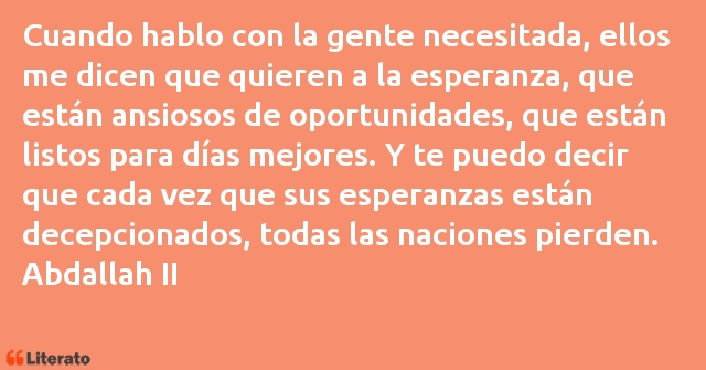 Frases de Abdallah II