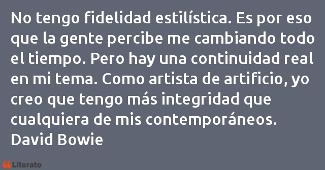 Frases de David Bowie