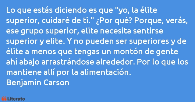 Frases de Benjamin Carson