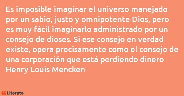 Frases de Henry Louis Mencken