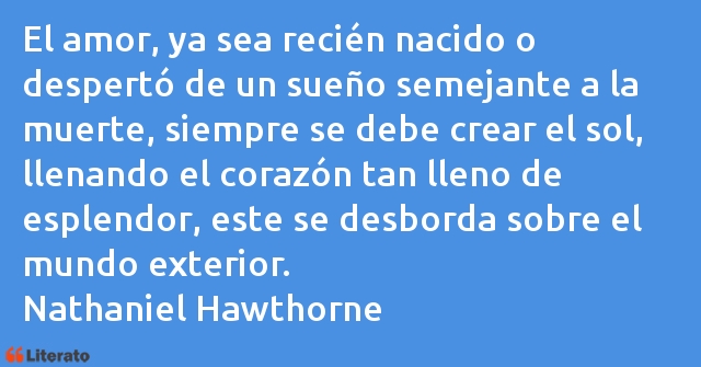 Frases de Nathaniel Hawthorne