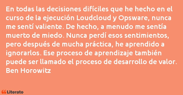 Frases de Ben Horowitz