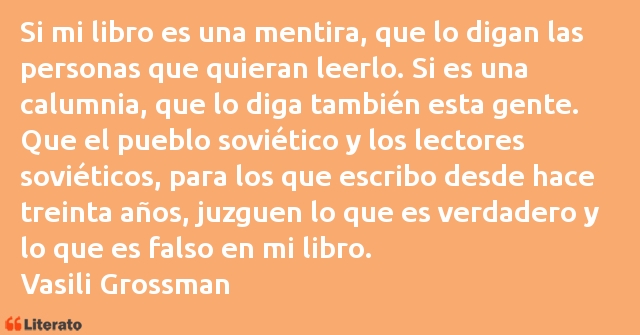 Frases de Vasili Grossman