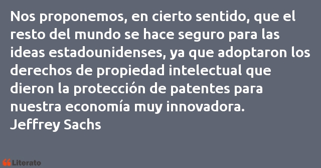 Frases de Jeffrey Sachs