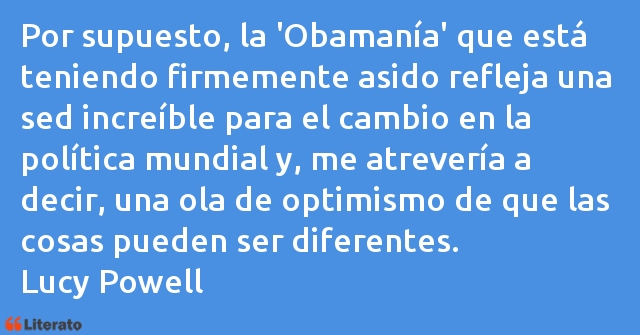 Frases de Lucy Powell