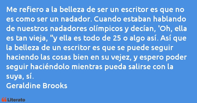 Frases de Geraldine Brooks