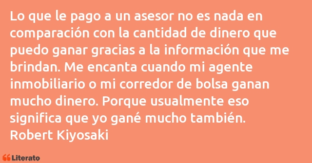 Frases de Robert Kiyosaki