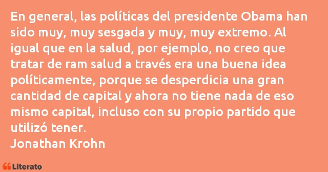 Frases de Jonathan Krohn