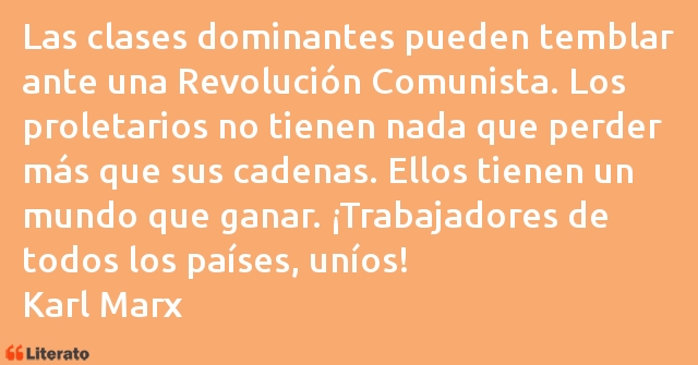 Frases de Karl Marx