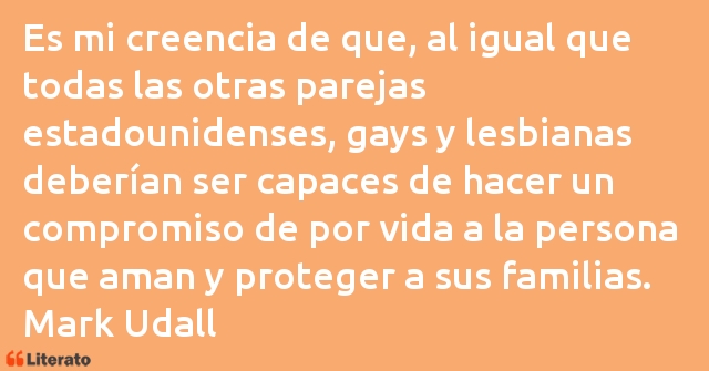 Frases de Mark Udall