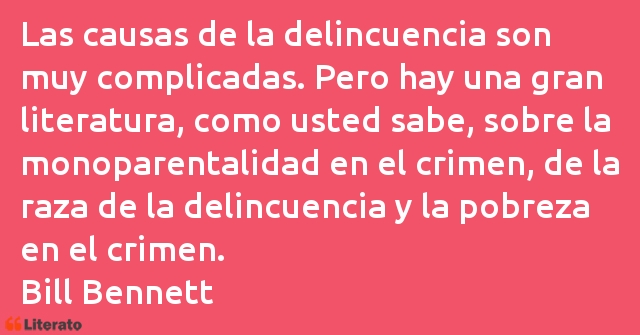 Frases de Bill Bennett