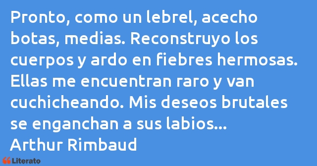 Frases de Arthur Rimbaud